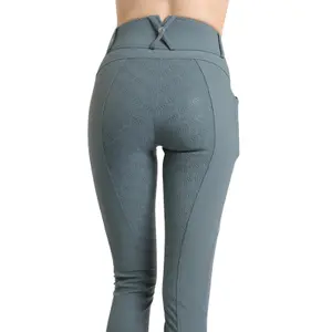 Pantalon équitation full grip femme Montar Lyra image-1