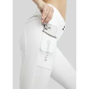 Reithose full grip Damen Montar Gloria Caviar Tape image-3