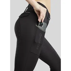 Reithose full grip Damen Montar Gloria Caviar Tape image-3