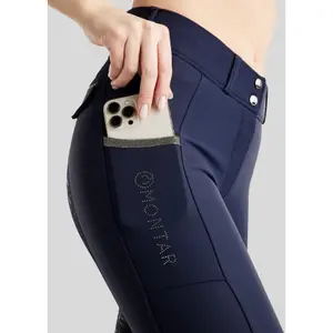 Reithose full grip Damen Montar Gloria Caviar Tape image-3