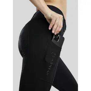 Full grip riding trousers with compression for women Montar Zira image-3