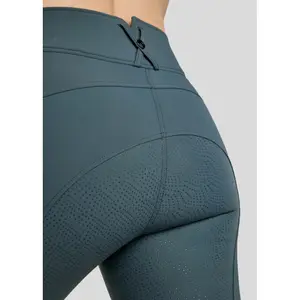 Pantalón de equitación Full Grip Montar MoElaine Logo image-4