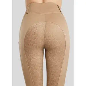 Legging équitation full grip femme Montar MoElaine Logo image-3