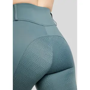 Legging équitation full grip femme Montar MoElaine Logo image-4
