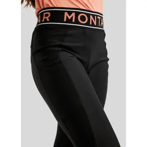 Girls' full grip riding leggings Montar MoAva VIV Logo image-3