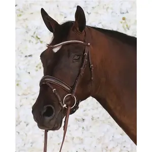 Bridons équitation en cuir vegan Montar Normandie Deluxe ECO image-1