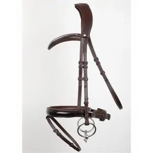 Bridons équitation en cuir vegan Montar Normandie Deluxe ECO image-0