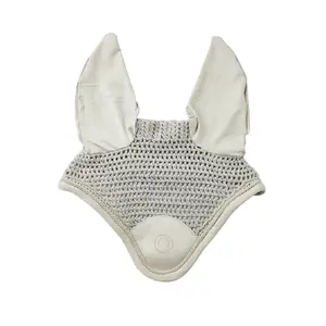 Fly bonnet for horse made of softshell Montar image-0