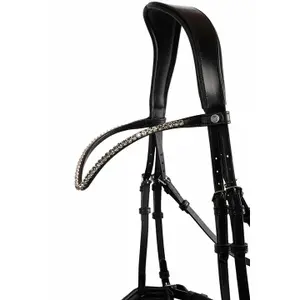 Horse browband with crystal Montar Fair image-0