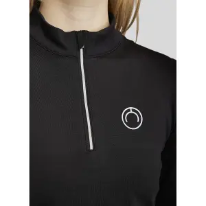 Polo de equitación de manga larga para mujer Montar Erina image-1