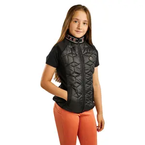 Girls' sleeveless down jacket Montar MoAva VIV Logo image-0