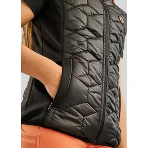 Girls' sleeveless down jacket Montar MoAva VIV Logo image-4