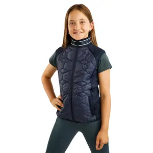 Girls' sleeveless down jacket Montar MoAva VIV Logo image-0