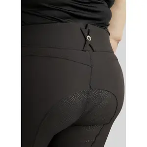 Pantaloni da equitazione full grip da donna Montar Ess megan image-2