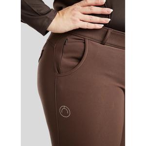 Pantaloni da equitazione full grip da donna Montar Briella image-3