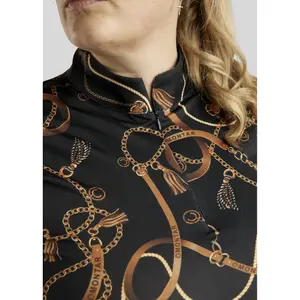 Damskie jeździeckie polo Montar Haily Bridle image-2