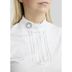 Polo de competición para mujer Montar MoViolet Gun Metal Crystal image-2