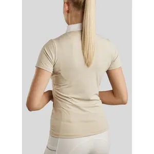 Turnierpolo Damen Montar MoViolet Gun Metal Crystal image-1