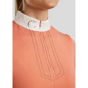 Polo de competición para mujer Montar MoViolet Gun Metal Crystal image-3