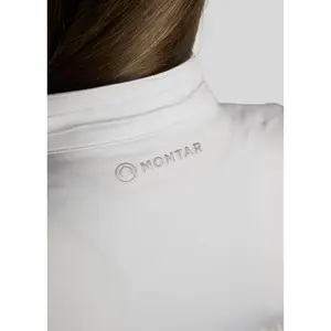 Polo equitazione a maniche lunghe da bambina Montar Rosie image-3