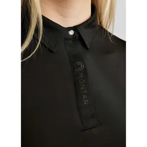 Polo de equitación para mujer Montar Essential Clubwear image-2