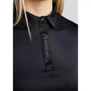 Polo de equitación para mujer Montar Essential Clubwear image-2