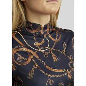 Reit-Polo mit langen Ärmeln, Damen Montar Haily Bridle image-2