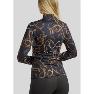 Reit-Polo mit langen Ärmeln, Damen Montar Haily Bridle image-1