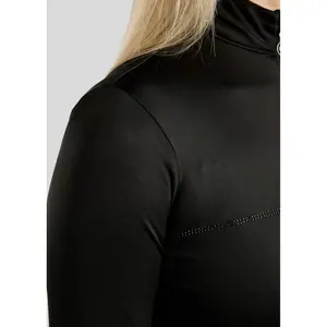 Polo da equitazione da allenamento a maniche lunghe donna Montar Aviana image-3