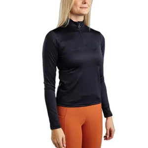 Polo d'équitation d'entraînement manches longues femme Montar Aviana image-0