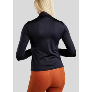 Polo d'équitation d'entraînement manches longues femme Montar Aviana image-1