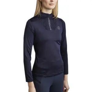 Women's Long Sleeve Training Riding Polo Montar Rosie image-0