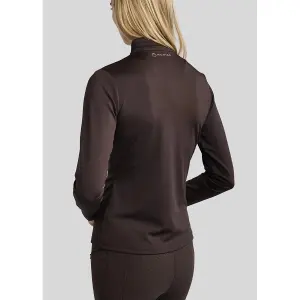 Polo d'équitation d'entraînement manches longues femme Montar Rosie image-1