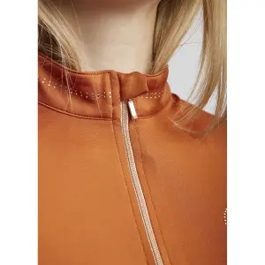 Polo da equitazione da allenamento a maniche lunghe donna Montar Everline image-2