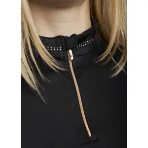 Polo d'équitation d'entraînement manches longues femme Montar Everline image-2