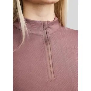 Polo de treino de equitação manga longa mulher Montar Cilia image-2