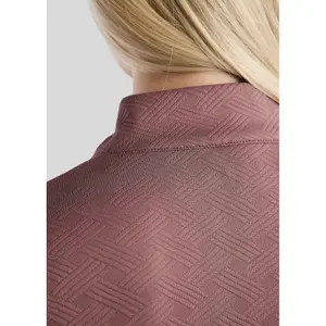 Polo de treino de equitação manga longa mulher Montar Cilia image-3