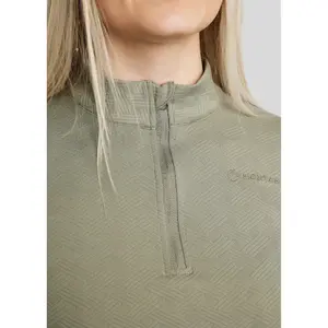 Polo de treino de equitação manga longa mulher Montar Cilia image-2