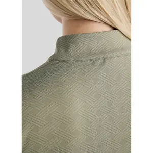 Polo de treino de equitação manga longa mulher Montar Cilia image-3