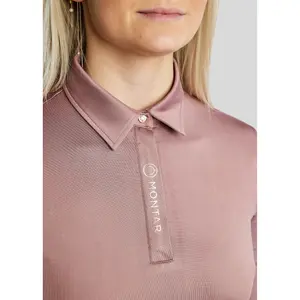 Långärmad ridpolo för damer Montar Susan image-2