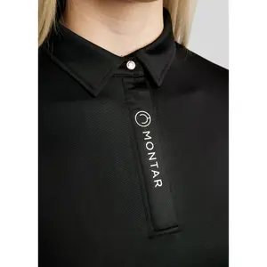 Långärmad ridpolo för damer Montar Susan image-1