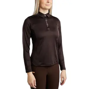 Reit-Polo mit langen Ärmeln, Damen Montar Susan image-0