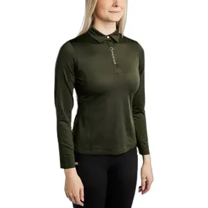 Reit-Polo mit langen Ärmeln, Damen Montar Susan image-0