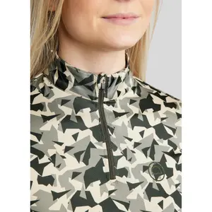 Polo de manga comprida para mulheres Montar Cami image-2