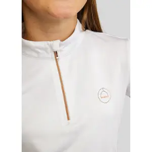 Reittrikot für Mädchen Montar Everly Rosegold image-3