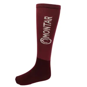 Damskie nylonowe skarpety jeździeckie Montar (x3) image-0