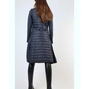 Doudoune équitation long femme Montar Emma image-1