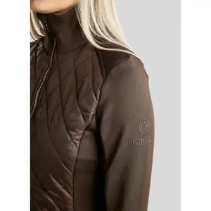 Women's long hybrid down jacket Montar Quinn image-4