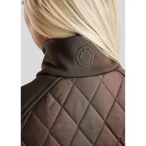 Women's long hybrid down jacket Montar Quinn image-6