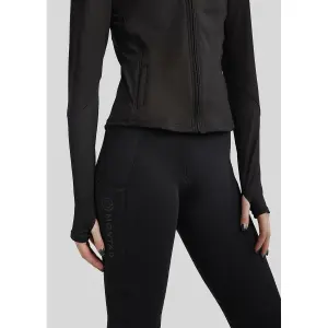 Polo de equitación de manga larga con cremallera completa para mujer Montar Claire image-4